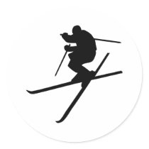 Skiing - Ski Freestyle stickers by Thinkdifferent Skiing - Ski Freestyle stickers