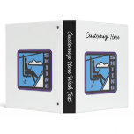 Skiing T-shirts and Gifts binders