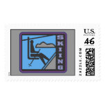 Skiing T-shirts and Gifts postage