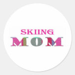 SkiingMom Stickers