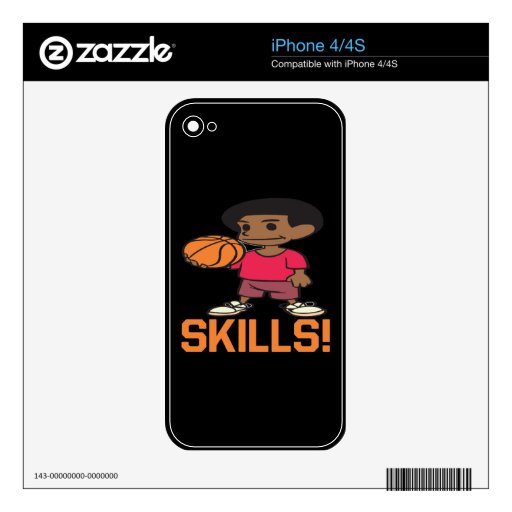 Skills 3 decals for iPhone 4S