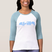 Skills Light Blue t-shirts