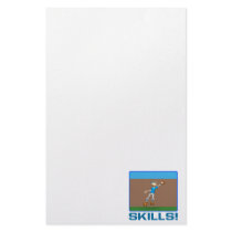 Skills Personalized Stationery