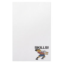 Skills Customized Stationery