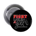 Skin Cancer Awareness Fight Like a Girl buttons