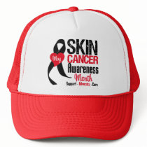 Skin Cancer Awareness Month Distressed hats