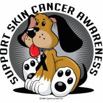 Skin Cancer Dog photo sculptures