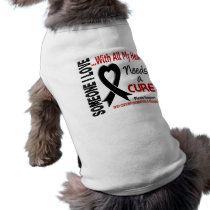 Skin Cancer Needs A Cure 3 pet clothing by awarenessgifts Skin Cancer Needs A Cure 3 pet clothing