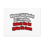 Skin Cancer Quote Post Card