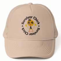 Skin Cancer Survivor Chick hats