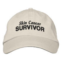 Skin Cancer Survivor Embroidered Hats