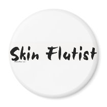 Skin Flutist magnets by bizarretees Skin Flutist magnets