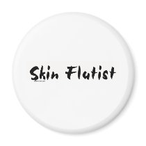 Skin Flutist magnets by bizarretees Skin Flutist magnets