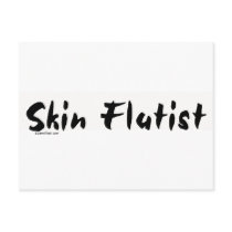 Skin Flutist postcards by bizarretees Skin Flutist postcards