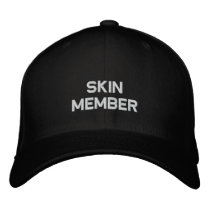 "SKIN"  Member Team Club  Cap Hat Baseball Cap
