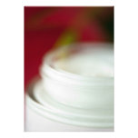 Skin nourishing cream invitation