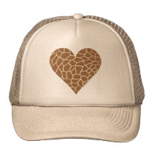 Skin Pattern, Colors of the Giraffe Mesh Hat