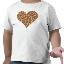 Skin Pattern, Colors of the Giraffe Tees