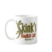 Skink's Roadkill Café mugs by JMGNole Skink's Roadkill Café mugs