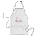 Skinny Bitch aprons by CelebrationZazzle Skinny Bitch aprons