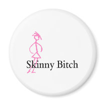 Skinny Bitch magnets by CelebrationZazzle Skinny Bitch magnets