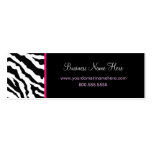 Skinny Business Card Template **Bold