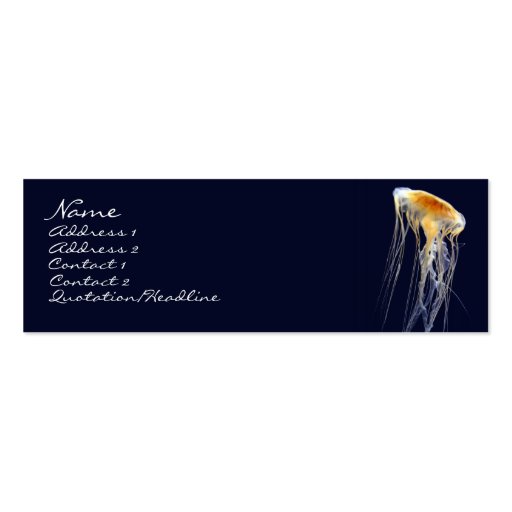 Skinny Card - Drifting Lace Business Card