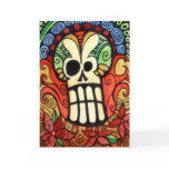 Skinny Day of the Dead / Sugar Skull Card