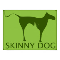 SKINNY DOG SHELTER posters