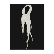 skinny ghost postcards by funny_gifts_ skinny ghost postcards
