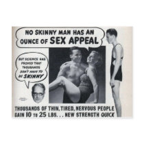Skinny Men postcards by spyderfyngers Skinny Men postcards