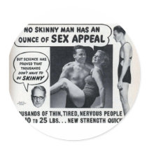Skinny Men stickers