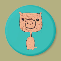 Skinny Piggy magnets