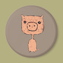 Skinny Piggy magnets