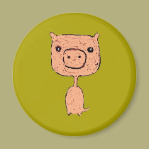 Skinny Piggy magnets