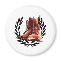 skins boots refrigerator magnet