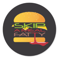 Skip A Meal Fatty Sticker