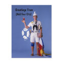 Skip Sayles_Greetings From Template postcard