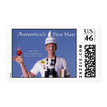 Skip Sayles™_humorous sailing-themed postage