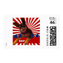 Skip - the All American Dog Stamp
