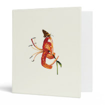 Skipper on Orange Tiger Lily binders