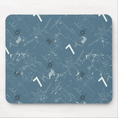 Skipper Pattern Mousepad