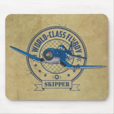 Skipper - World Class Flyboy Mouse Pad
