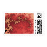 Skipping Burgundy Stamp