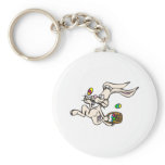 Skipping Easter Bunny keychains