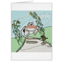Skipping! Skipping! Greeting Card