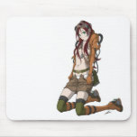 Skirt-girl Mousepad