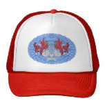 Skirt on Water Mesh Hat