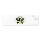 Skirt roll bumper stickers