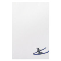 Skis & Boots Custom Stationery